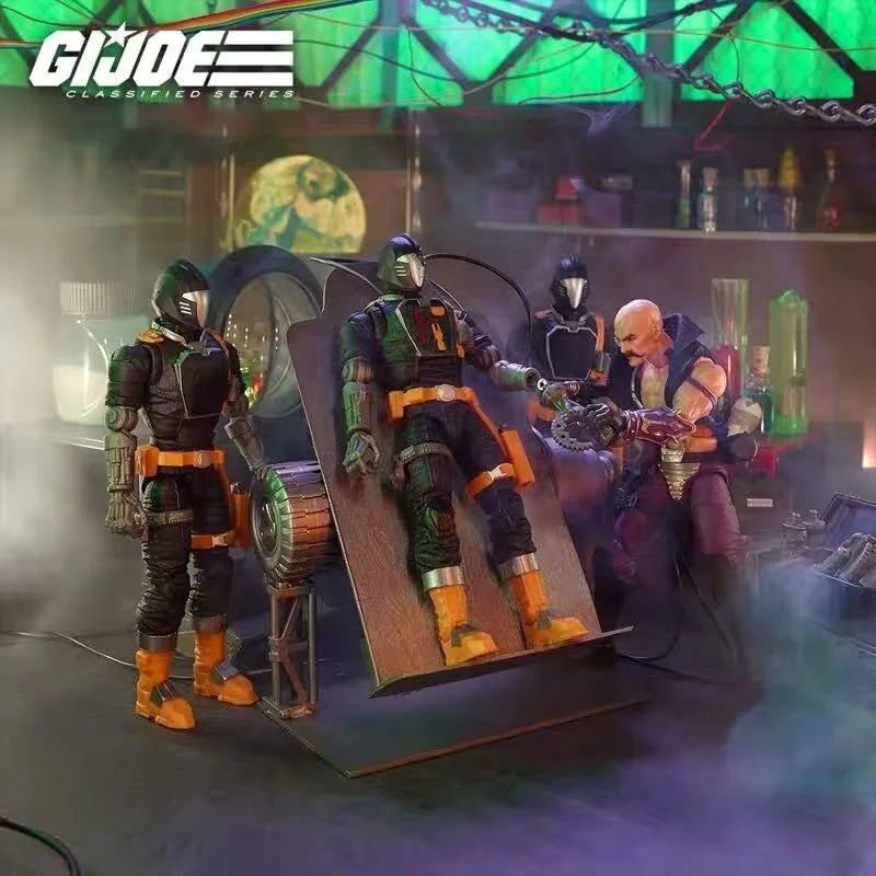 Original Hasbro G.I. Joe Classified Series DR.MINDBENDER Anime Figure Collection Toys Ornaments