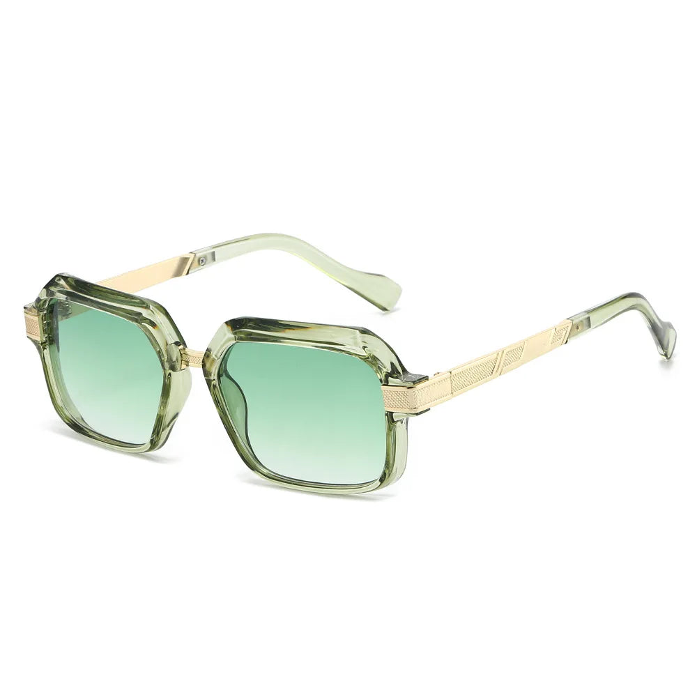 JNPCXI New Men Vintage Square Sunglasses Fashion Retro Sun Glasses Luxury Brand Design Shades Eyewear Women Goggles