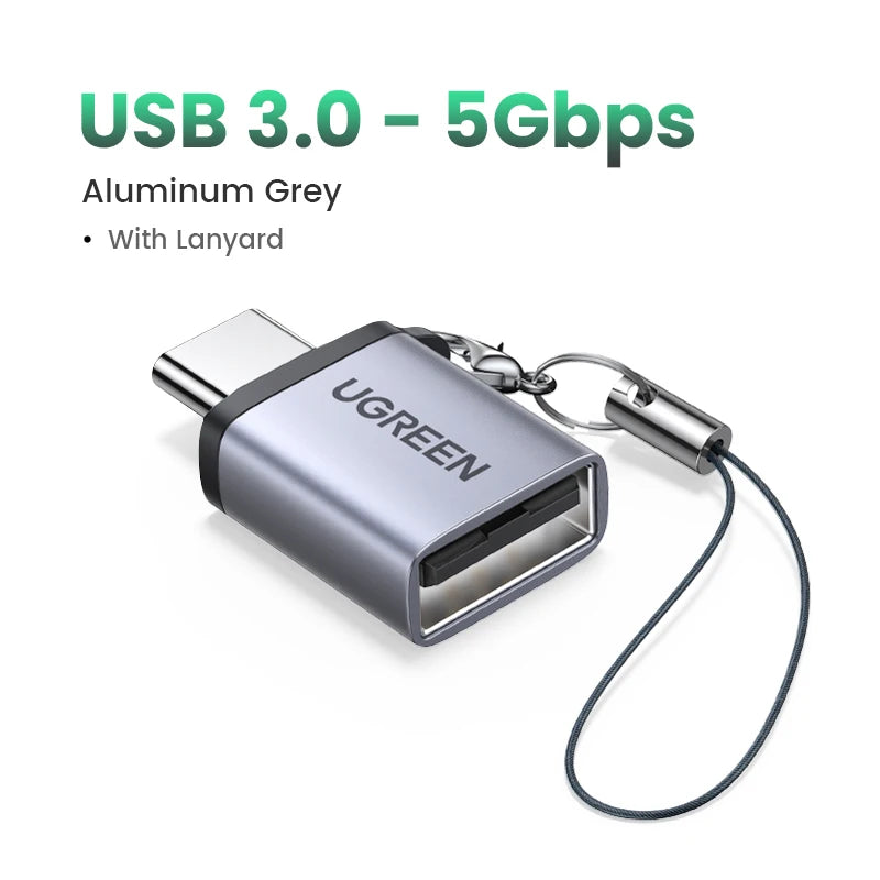 USB C to USB 3.0 OTG Adapter USB Type-C OTG Data Cable Connector Samsung Apple
