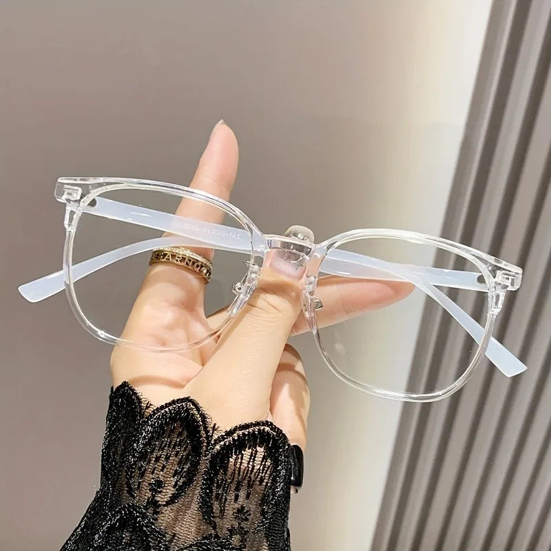 Square Frame Vintage Glasses for Man and Woman Y2K Inspires Fashion Eyewear Photo Pops Perfect for Parties
