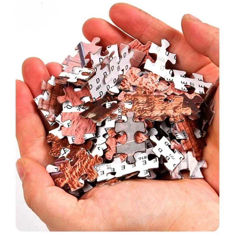 70*50CM 1000 Piece Puzzle for Adults Challenging Decompression Creative Home Decoration Gift All Special Occasions