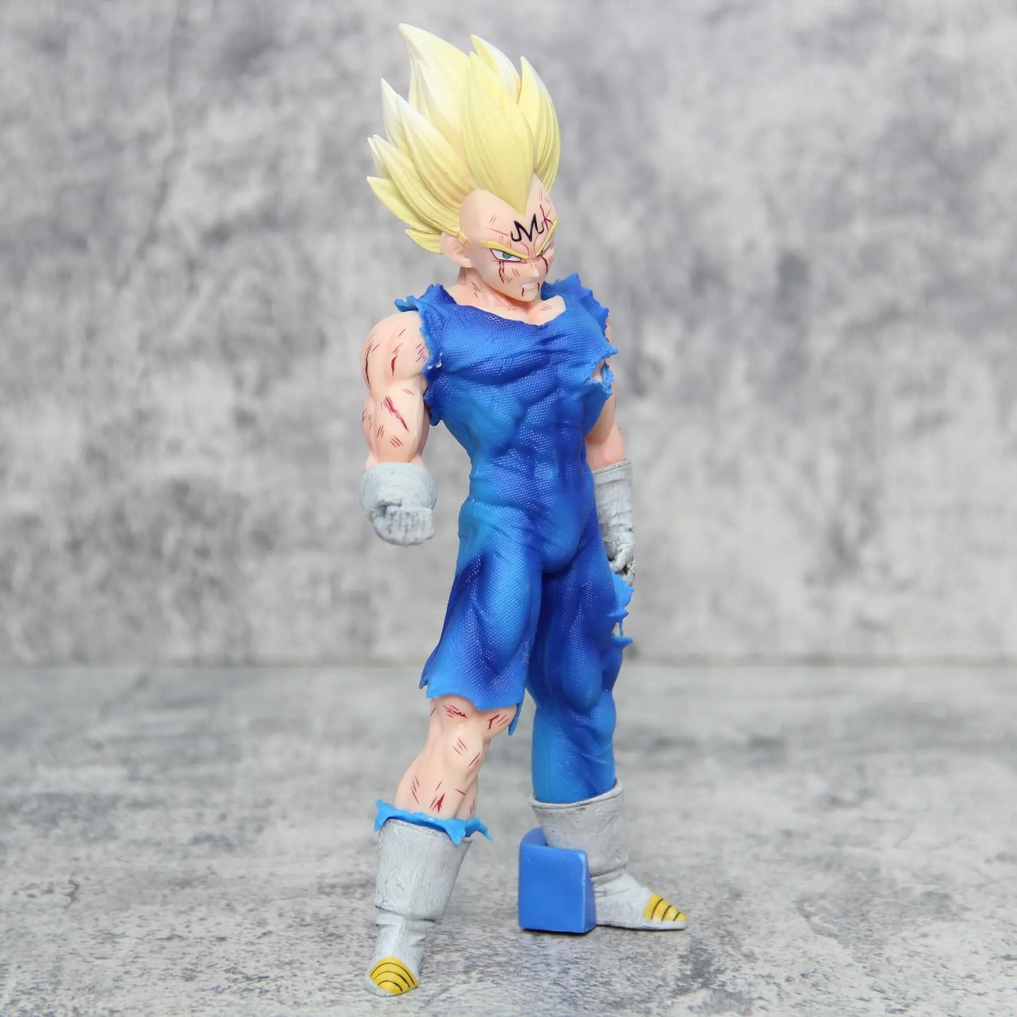 8" Anime Dragon Ball Vegeta Action Battle Damage Statue Anime Figurine PVC Model