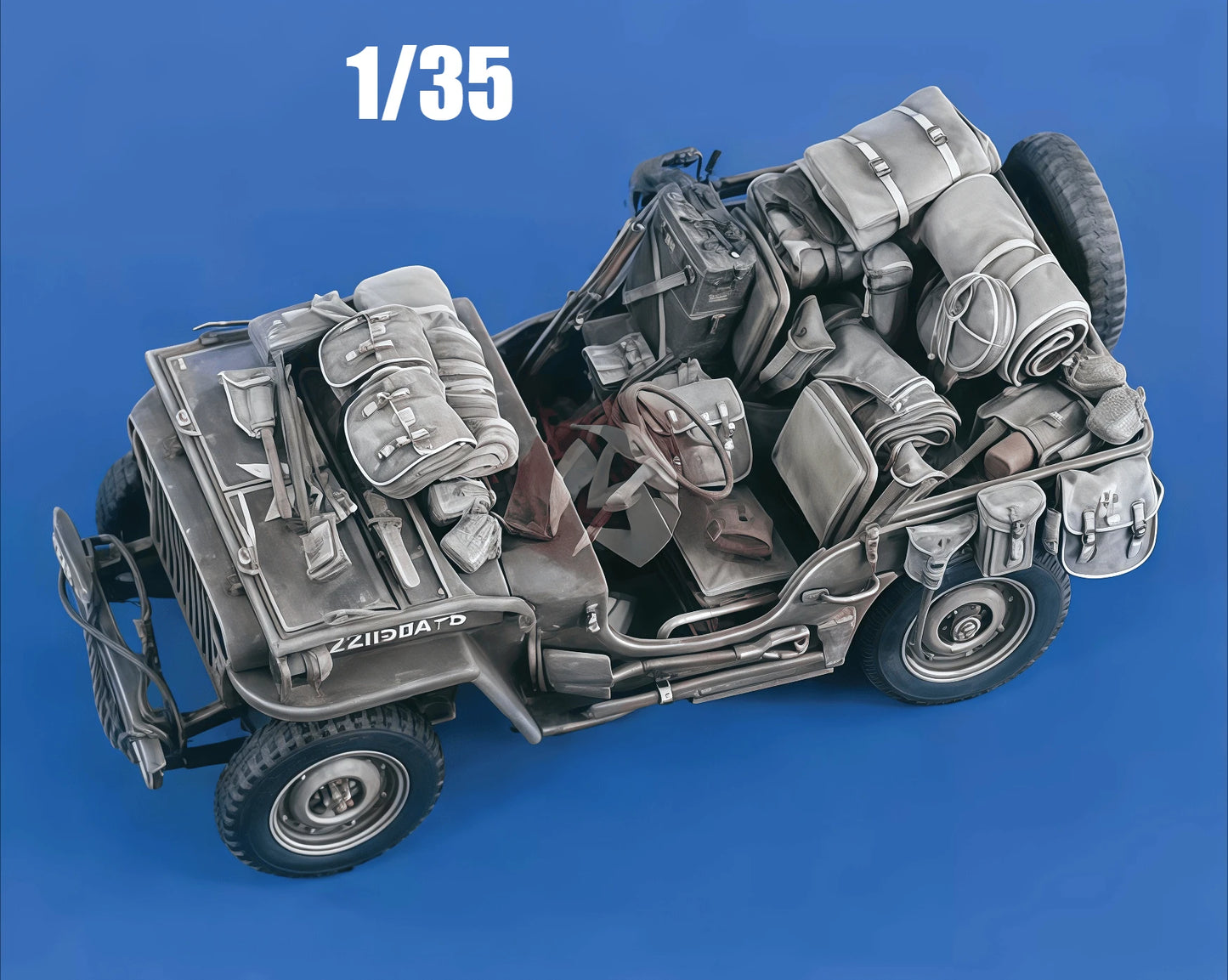 1/35 Cast Resin Model Assembly Kit, GK, Resin Deposit Modification Part, Unpainted Needs To Be Assembled