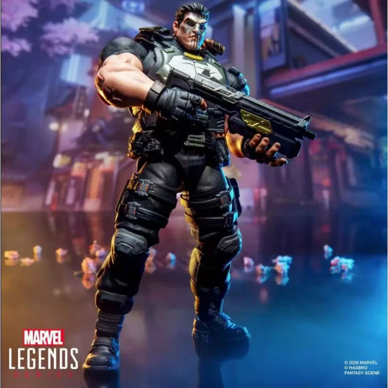 【Pre Sale】Original Hasbro Marvel Legends Series THE PUNISHER Anime Figure Toys Model Ornaments
