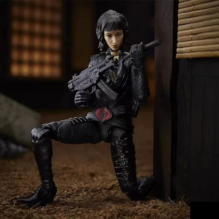 Original Hasbro G.I. Joe Classfied Series Storm Shadow/scarlett/Akiko/baroness/snake Eyes Action Figure Collection Toys
