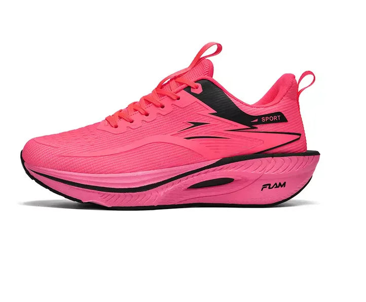 Running Shoes Men Sneakers Anti-slip Cushioned Comfortable Racing Carbon Plate Training Mesh Tennis Shoes Casual for Women 2026