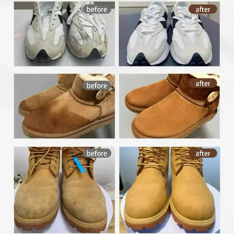 20/1Pcs Natural Shoe Eraser Rubber Block Suede Shoes Boots Wiping Cleaning Care