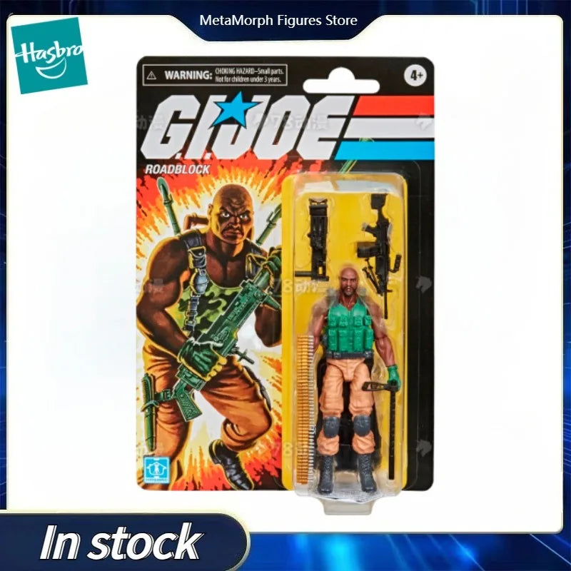 Original Hasbro G.I. Joe Classified Series ROADBLOCK S Action Toy Figure Models Collection