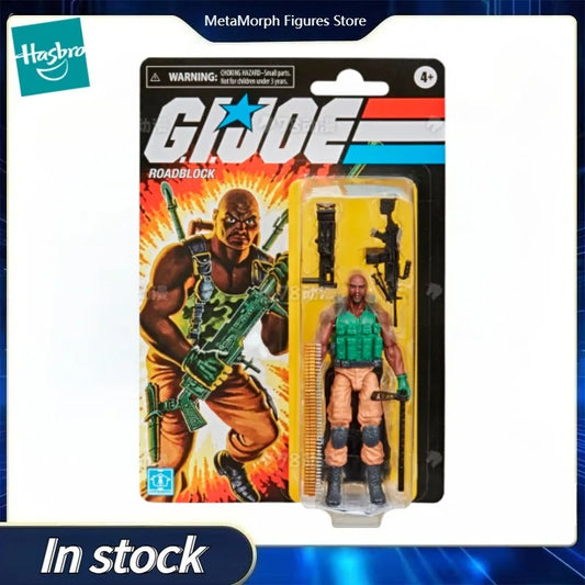 Original Hasbro G.I. Joe Classified Series ROADBLOCK S Action Toy Figure Models Collection