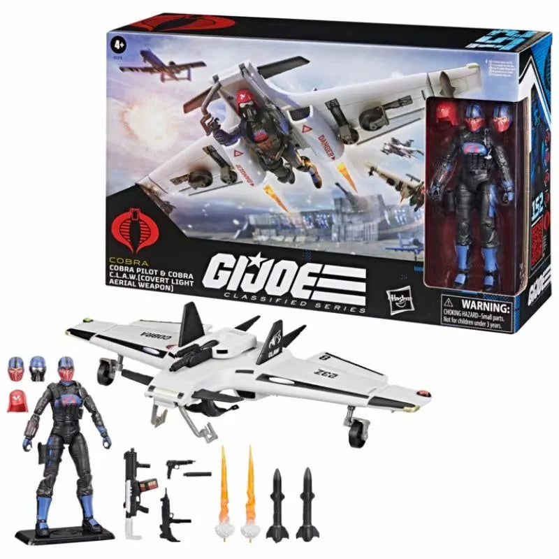 Original Hasbro G.I. Joe Classified Series #152 COBRA PILOT COBRAC.L.A.W. Action Figure Toy