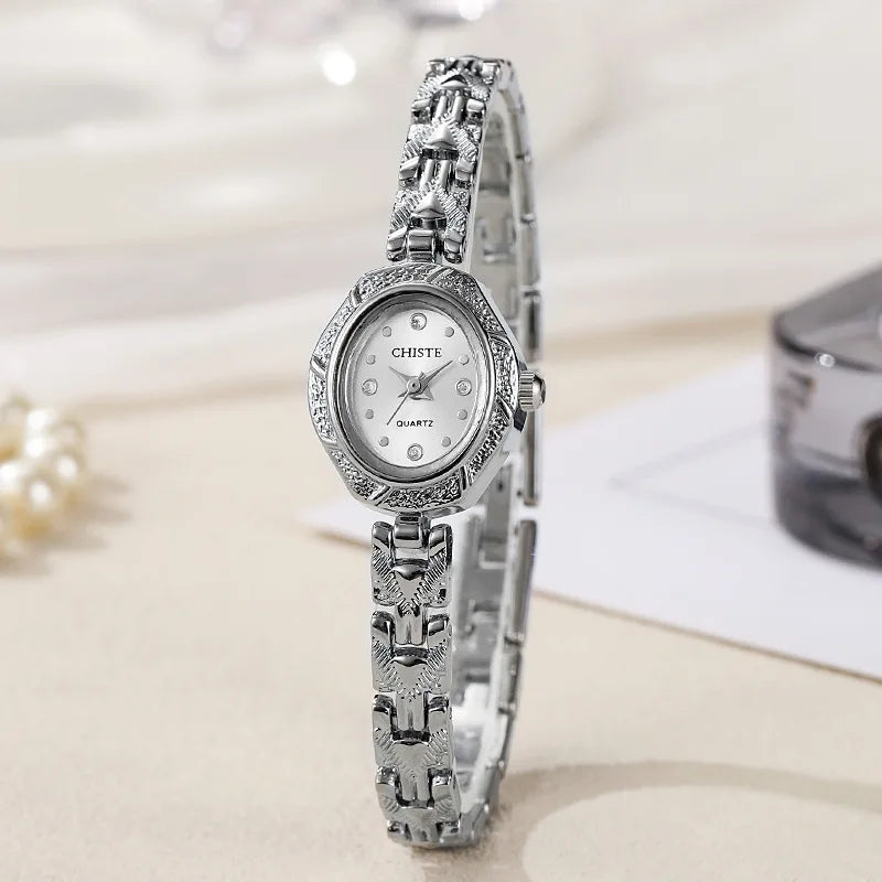 High Quality Luxury Quartz Watch Gold Bracelet Wristwatch Women Watches Fashion Female Clock Reloj Mujer Relógio Feminino