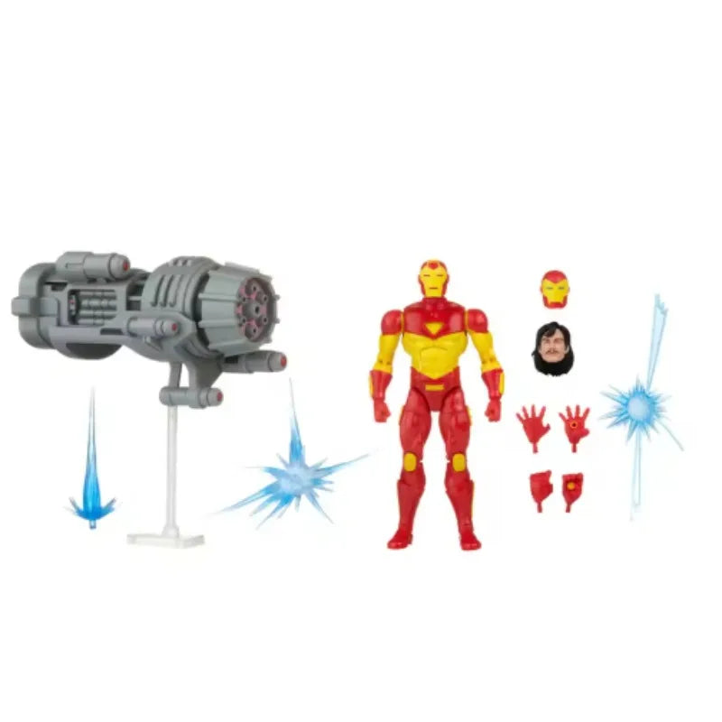 Original Hasbro Marvel Legends Series Iron Man Anime Figure Toy Model Collection