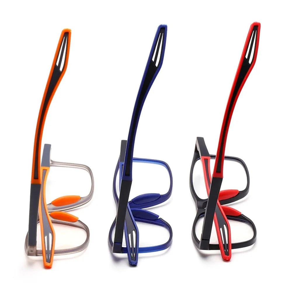 Anti-blue Light Reading Glasses Ultralight TR90 Sport Presbyopia Eyeglasses Women Men Far Sight Optical Eyewear Diopters To +4.0