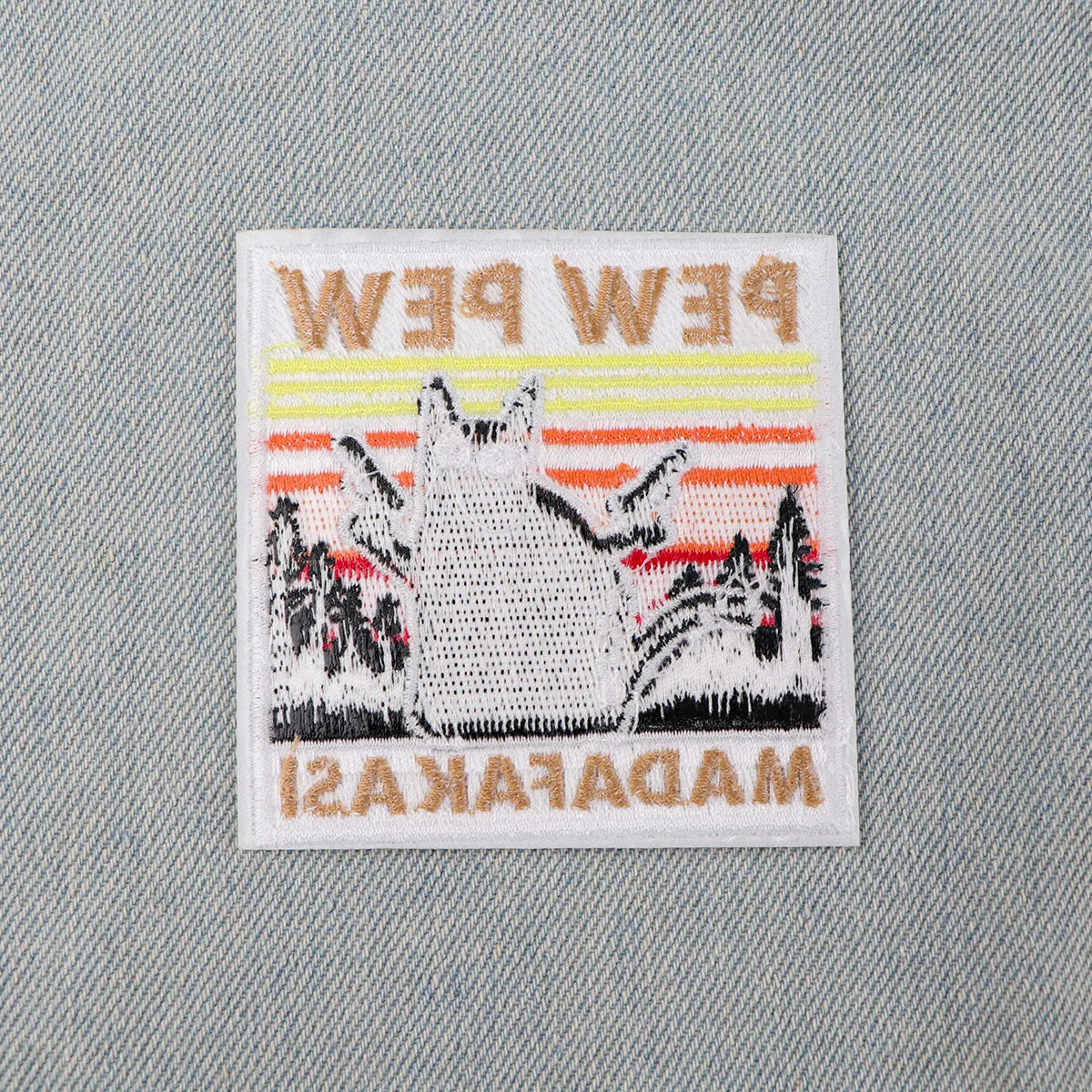 Ouija Halloween Embroidery Patch Cute Cat Iron On Patches For Clothing Thermoadhesive Patches On Clothes DIY Sew Badges
