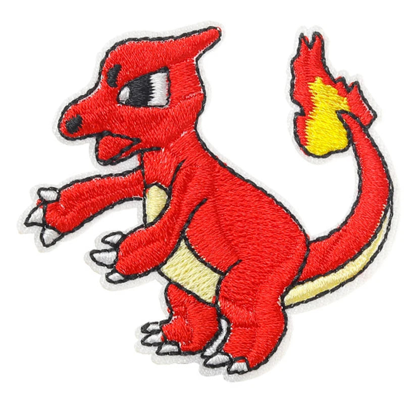 Cute Things Patch Cartoon Anime Embroidered Patches For Clothing DIY Iron on Patches For Clothes Game Patch Stickers