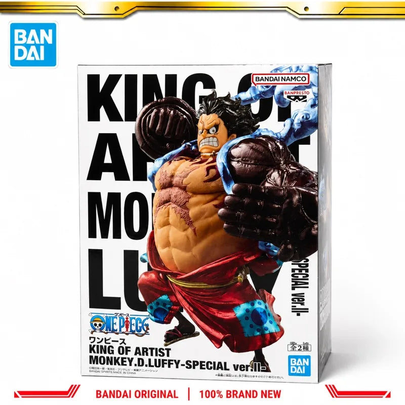 Special OfferIn Stock Bandai Original Banpresto One Piece Monkey D Luffy Action Figure Mol Doll Brand New Boxed Anime Characters