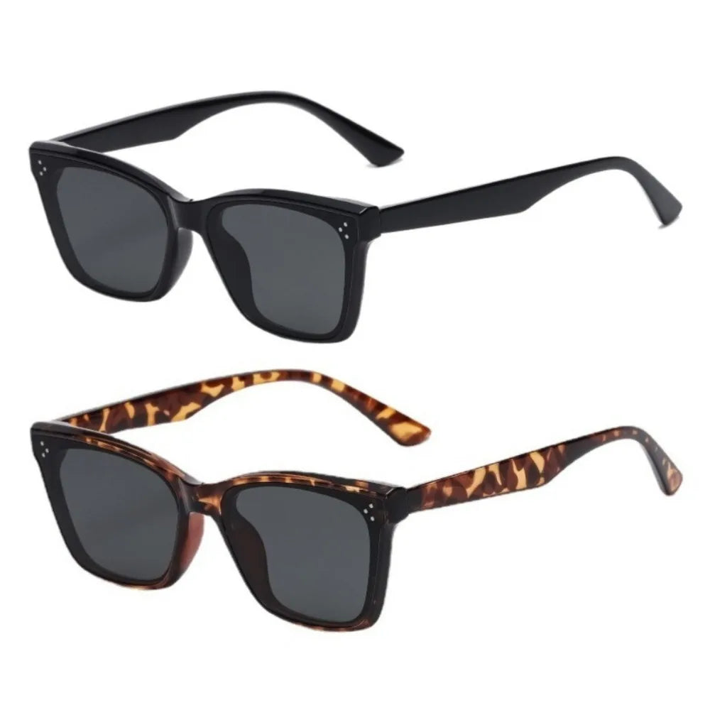 Ins Fashion Cat Eye Frame Sunglasses Personality Retro Sunglasses Women Men