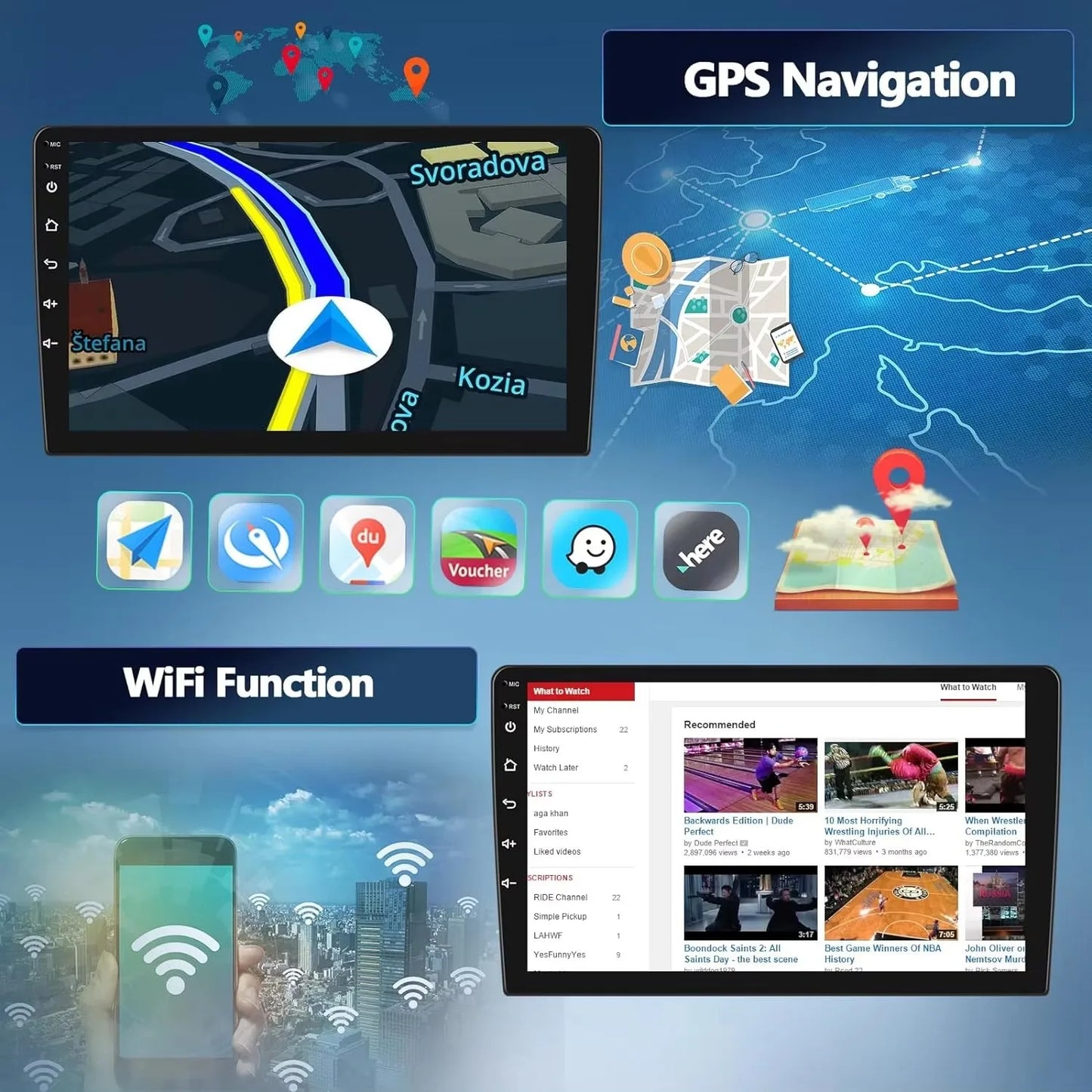 Android 15 For Toyota Rush J200 1 2006 - 2018 2K QLED Android Car Radio Multimedia Video Player GPS stereo CarPlay Head Unit 4G