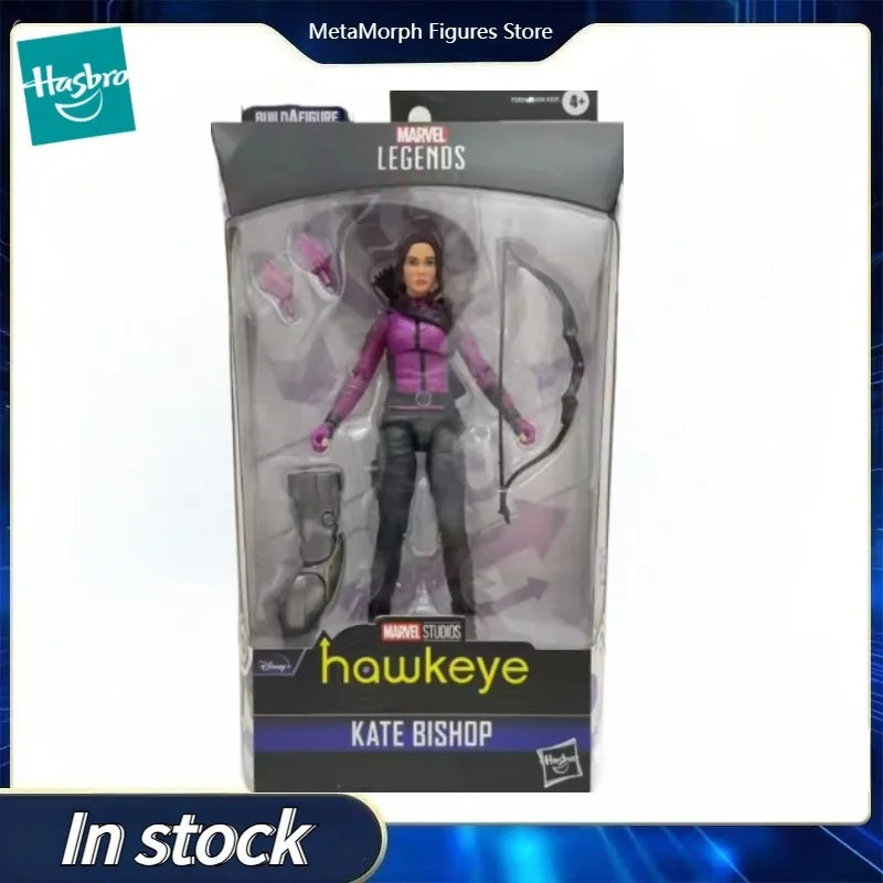 Original Hasbro Marvel Legends Series Hawkeye KATE BISHOP Anime Figures Collection Toys Models