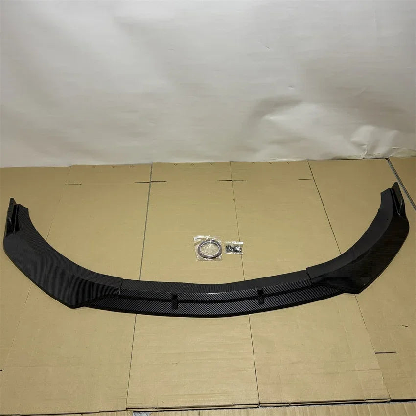 For Mercedes Benz CLA Class C117 W117 CLA200 220 250 A45 AMG 2016-2019 Car Front Bumper Splitter Lip Spoiler Diffuser Body kit