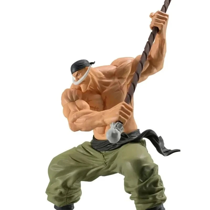 【IN STOCK】Original Banpresto One Piece Edward Newgate Whitebeard Battle Style 18cm Figure PVC Collectible Model Toy Gift