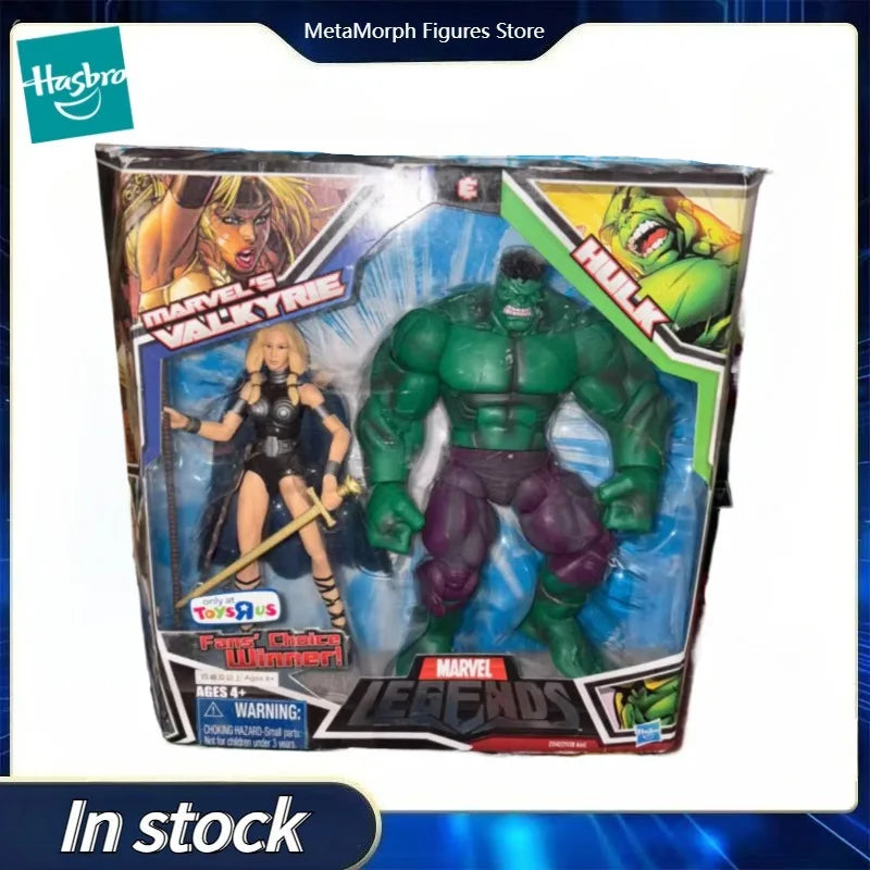 Original Hasbro Marvel Legends Series HULK/VALKYRIE Anime Figure Toy Model Collection