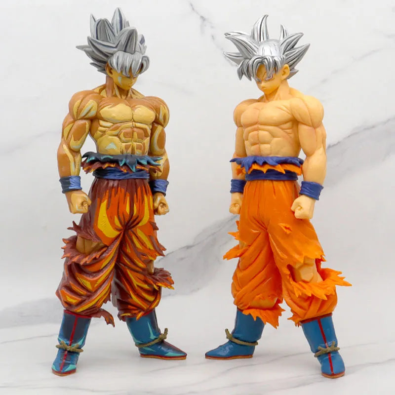 Dragon Ball Z Goku Ultra Instinct Figure Ultra Instinto Goku Figures 30CM PVC Statue Collection Model Toys Gifts