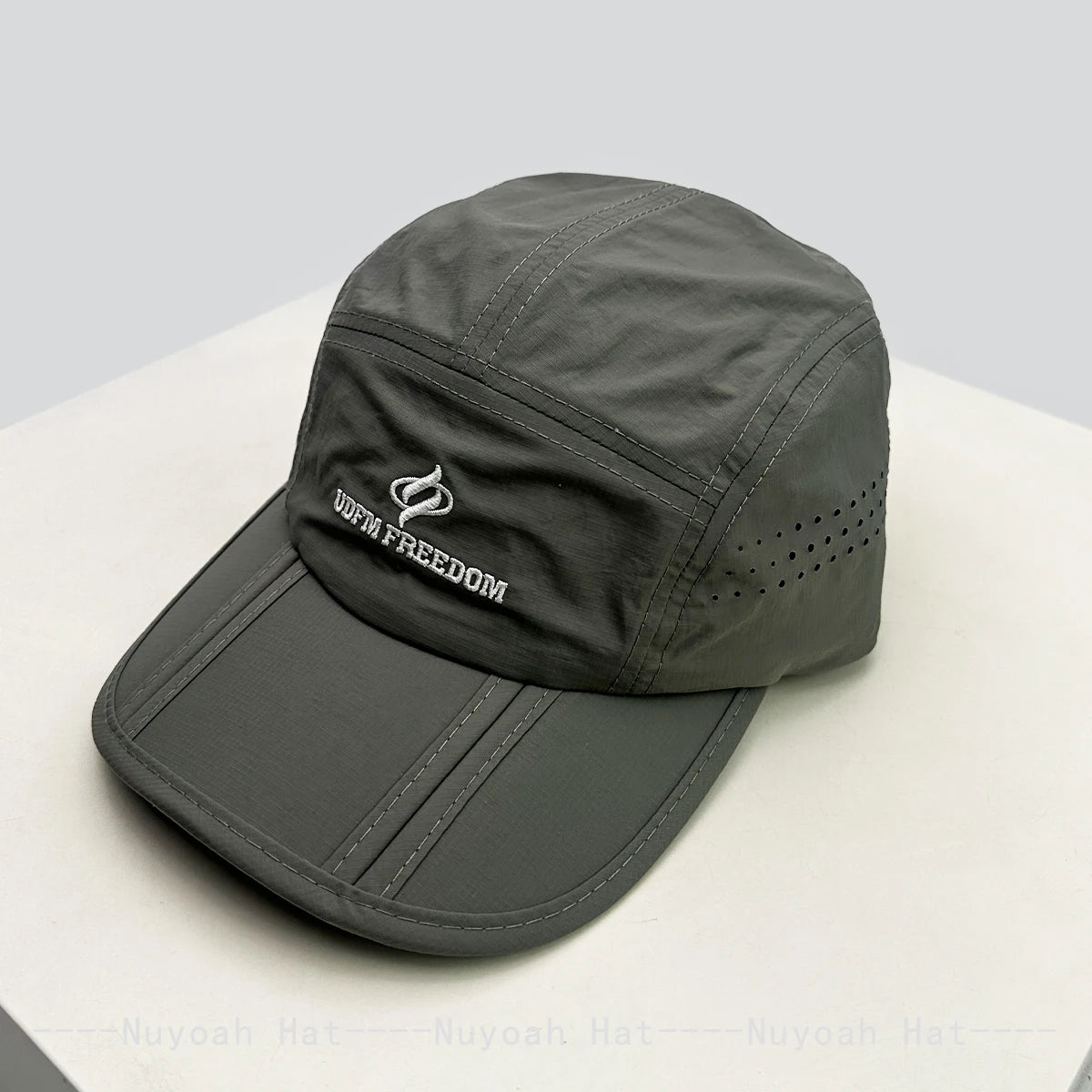 New Men Women Korean Quick Drying Embroidered Letters Baseball Hats Sunshade Foldable Breathable Outdoor Peaked Caps Versatile