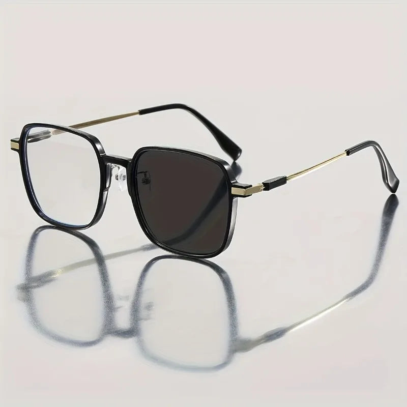 Fashionable Design Reading Glasses Intelligent Variable Light Reading Glasses Lightweight and Comfortable for Both Men and Women