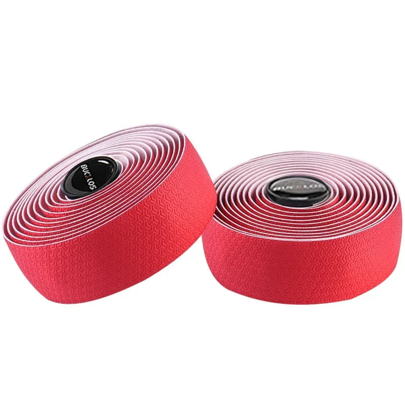 BUCKLOS Gravel Bike Handlebar Tape Anti-Vibration Handle Bar Tape Professional Anti Slip Cycling Damping Wrap Road Bicycle Parts