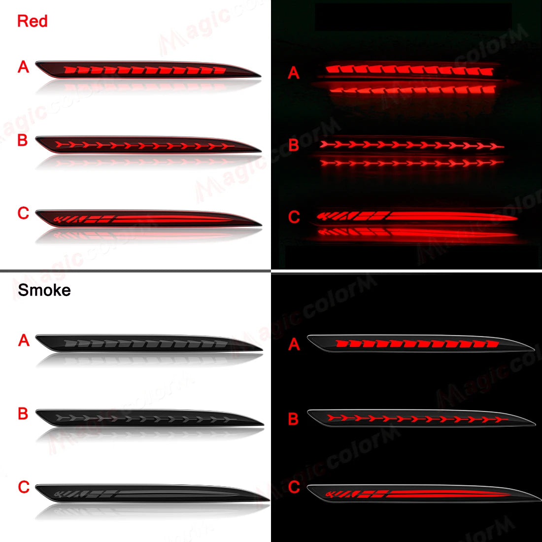 For Geely Coolray Proton X50 2018 2019 2020 2021 Car Rear Bumper Reflector Lights Rear Driving Dynamic Turn Signal Brake Lamps