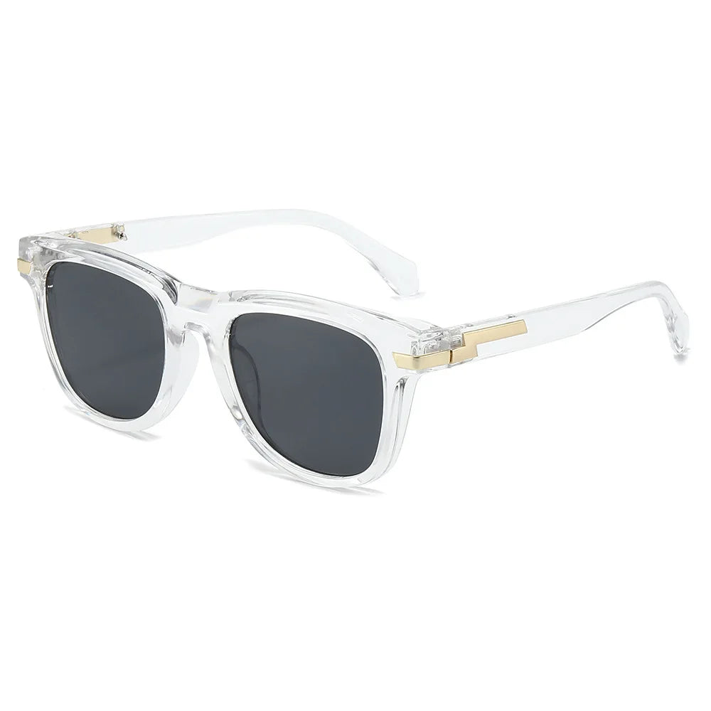JNPCXI New Ins Popular Fashion Square Men Sunglasses Retro Brand Designer Gradient Shades UV400 Women Punk Trending Sun Glasses