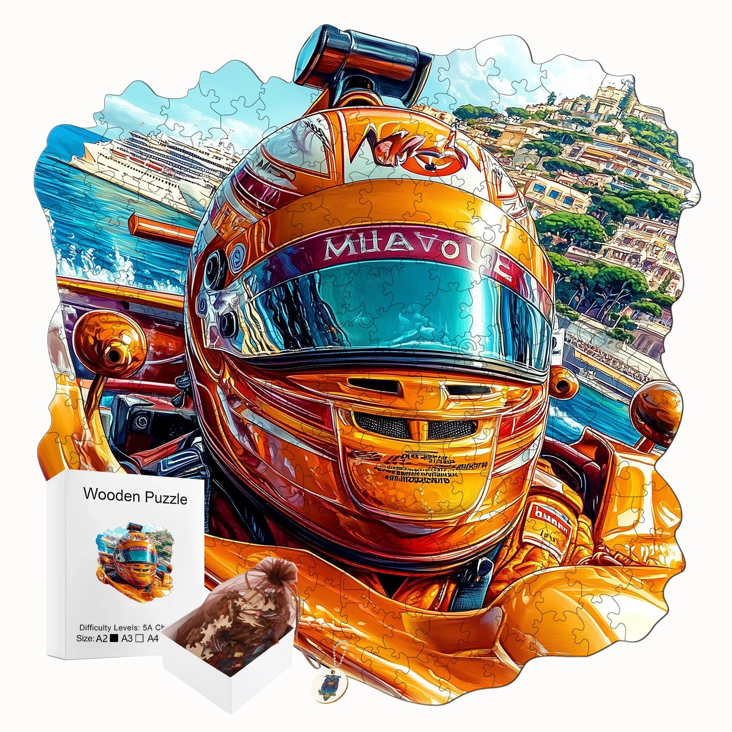 Speed and Challenges Wooden Jigsaw Puzzle Wooden Home Decor Christmas and Halloween Gift Toy For Teen And Kid