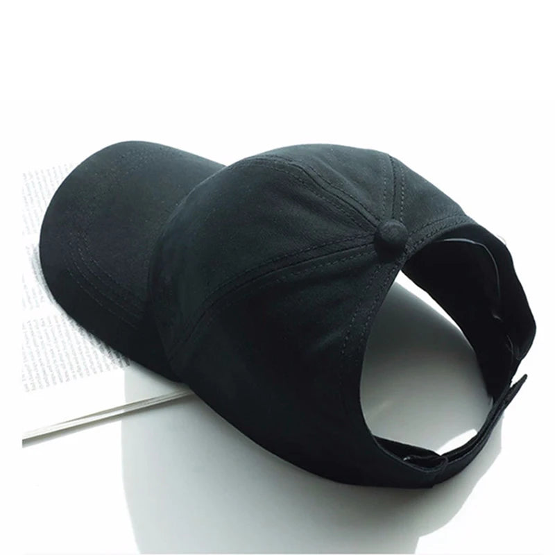 CNTANG Women's High Ponytail Baseball Cap Summer Fashion Casual Sun Hat Outdoor Sports Running Golf Tennis Caps For Female