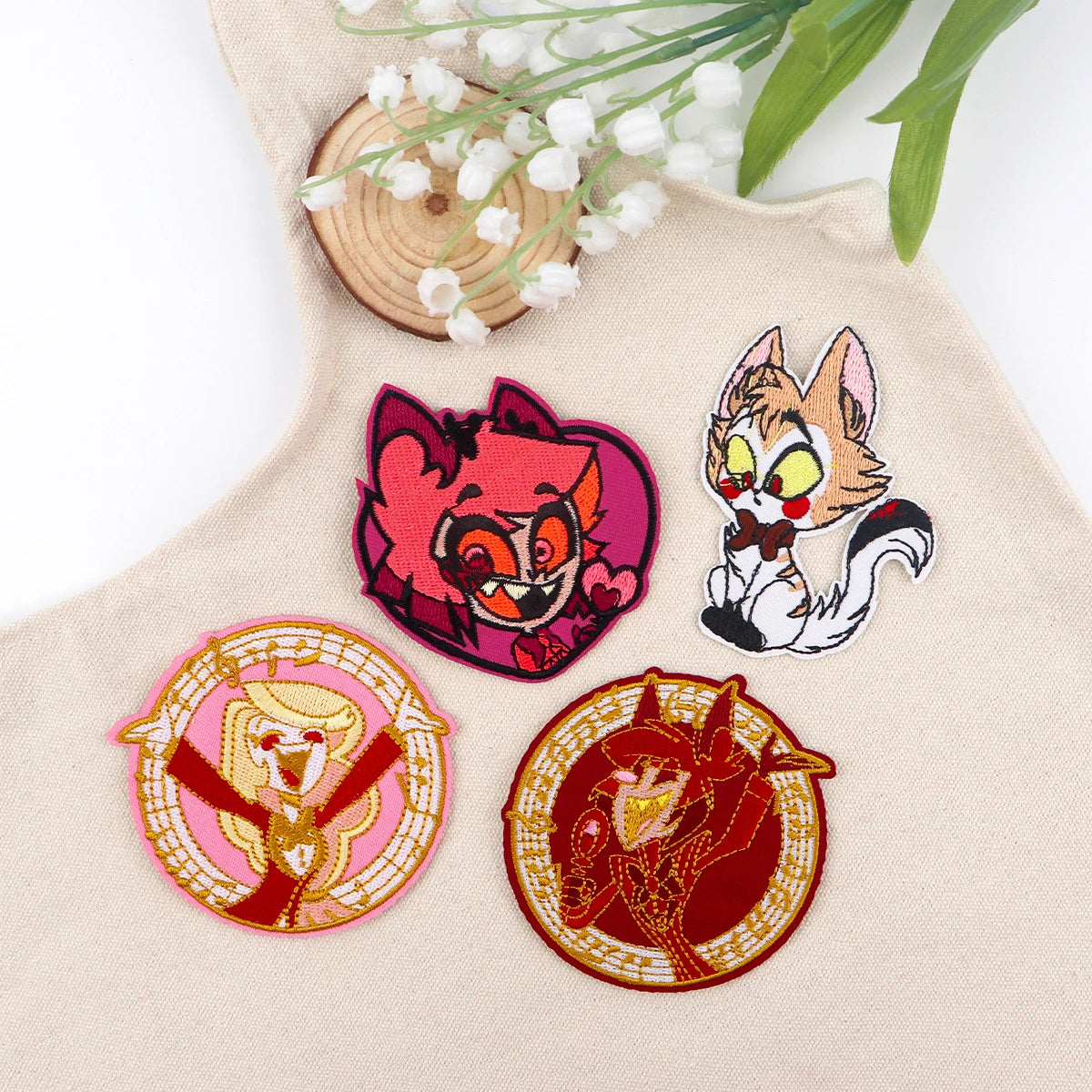 Funny Villains Embroidery Patch Cartoon Iron On Patches For Clothing Thermoadhesive Patches On Clothes DIY Sew Badges