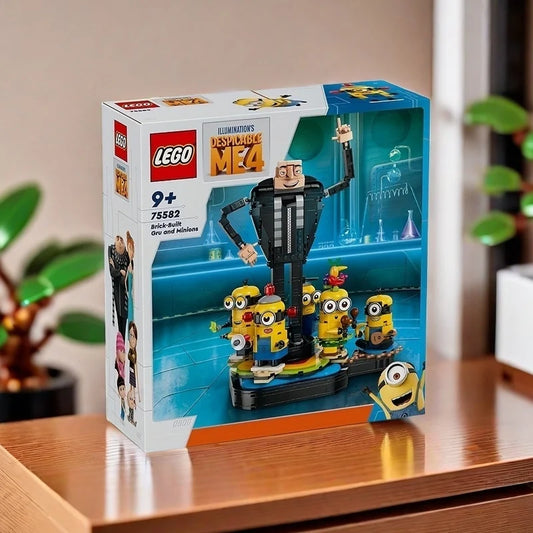75582pcs LEGO Despicable Me 4 building blocks assemble Gru and Minions Toys