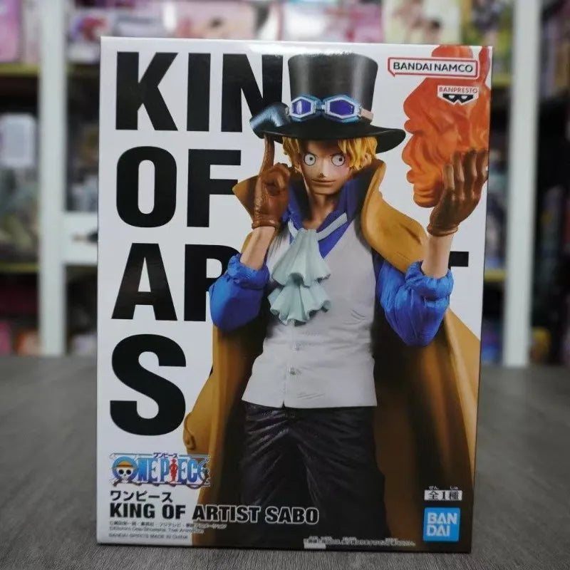 Special Offer In Stock Original BANPRESTO KING OF ARTIST ONE PIECE Sabo Figure for Anime Decoration and Gift for Fans