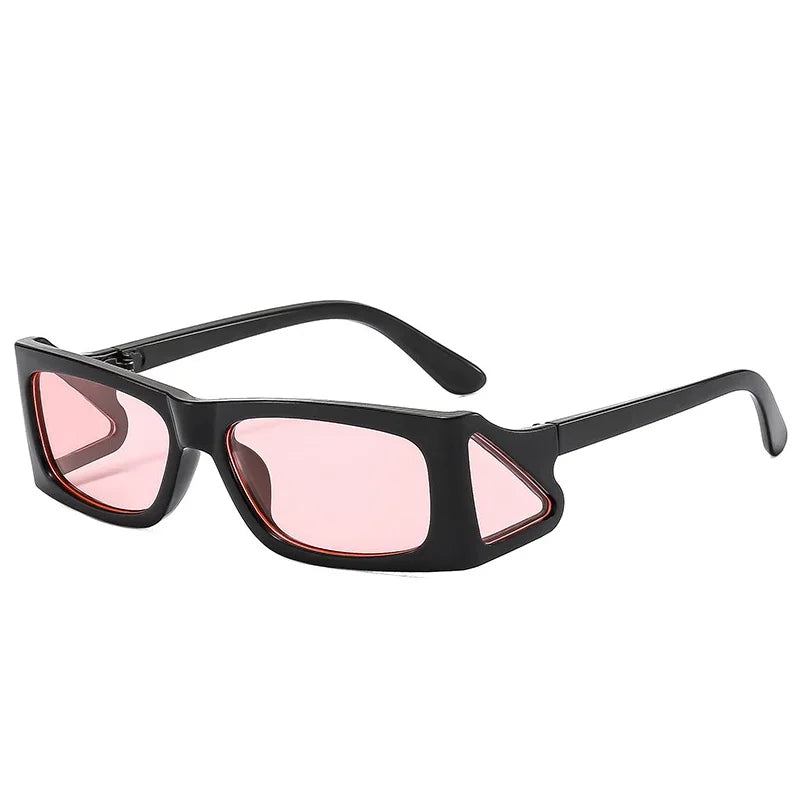 JNPCXI Fashion Unique Small Square Sunglasses Women Retro Brand Designer Men Trending Punk Sun Glasses UV400