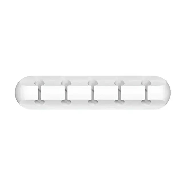 Cable Cord Wire Organizer Silicone USB Cable Winder Management Clips Self Adhesive for Mouse Keyboard Headset For iPhone Huawei