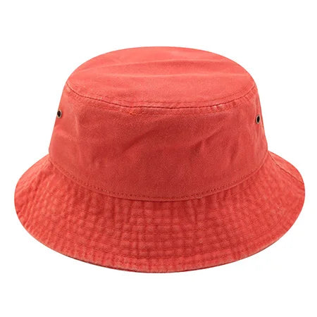 Fisherman Hat Vintage Denim Bucket Hats Outdoor Unisex Washed Cotton Panama Hats