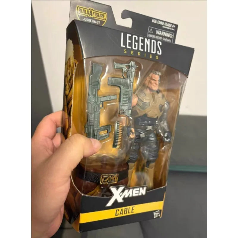 Original Hasbro Marvel Legends Series X-MEN CABLE Anime Figure Toy Collection Model