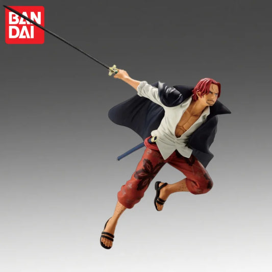 Special OfferIn Stock Bandai Original Banpresto One Piece Shanks Action Figure Mol Doll Brand New Boxed Anime Characters Toys Mo