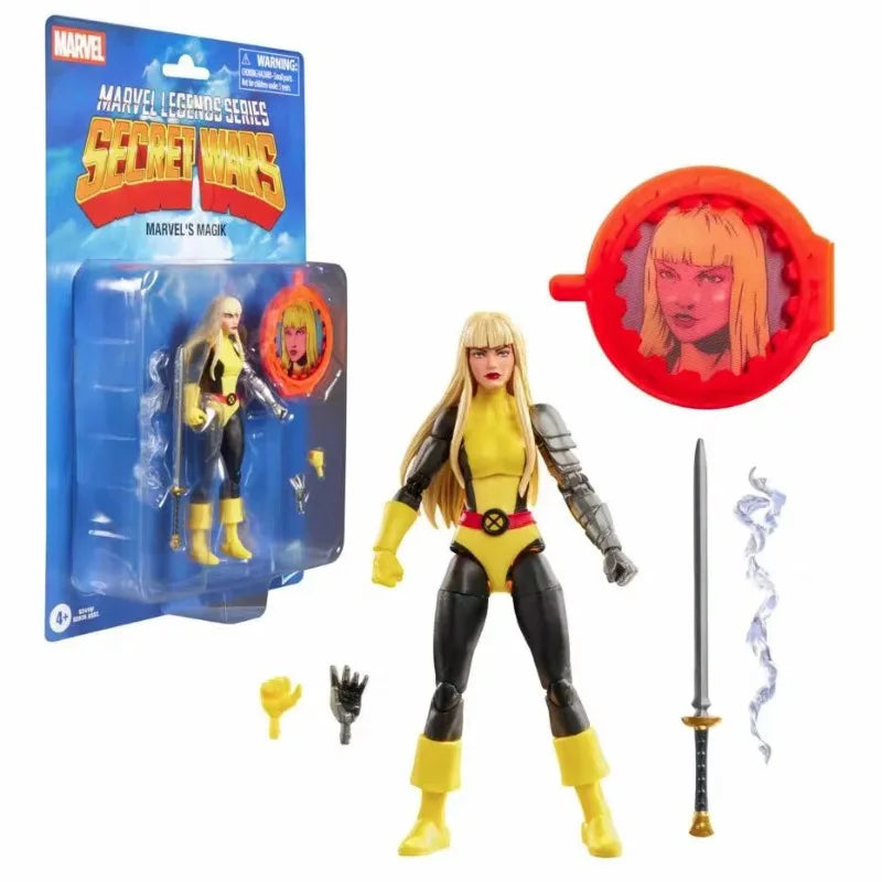 Original Hasbro Marvel Legends SECRET WARS SPIDER-MAN/DAREDEVIL/MAGIK/CONSTRICTOR/FALCON/ABSORBING MAN Anime Figure