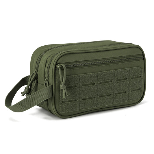 Tactical Toiletry Bag for Men Molle Pouch Shaving Kit Travel Dopp Cosmetic