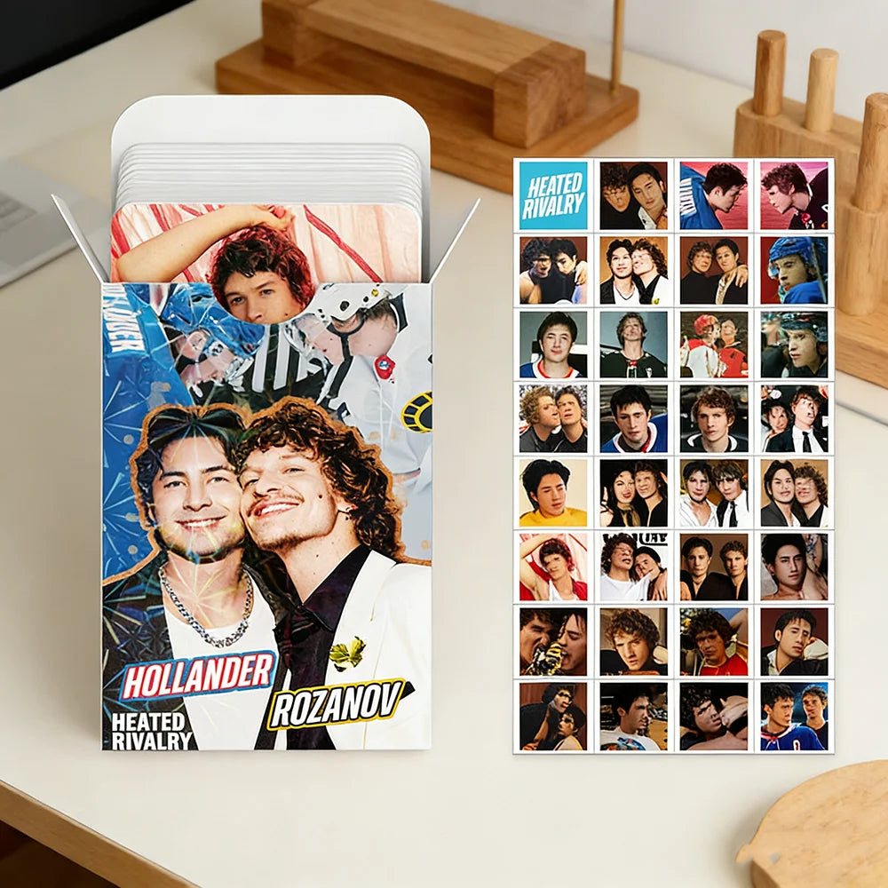 92PCS TV Show Heated Rivalry Collectible Photocards Set Featuring Shane Hollander And Ilya Razanov Lomo Card Stickers Fans Gift
