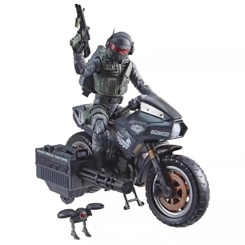 Original Hasbro G.I. Joe Classified Series 127 Night Force Jason Shockwave Faria Action Figure Toy Ornaments Model