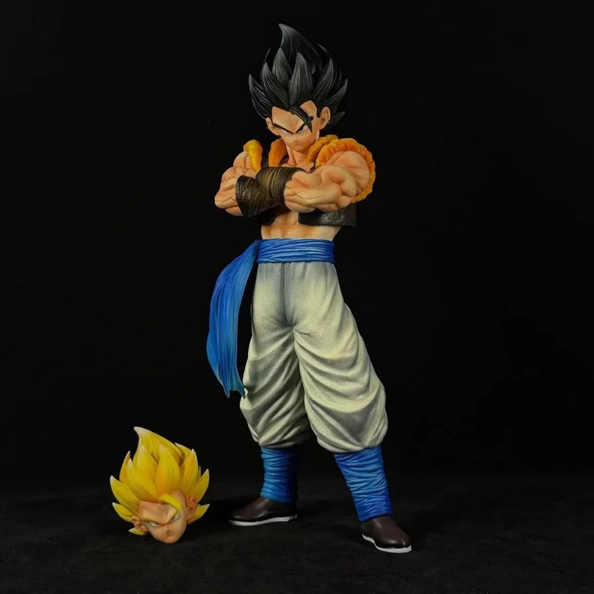 Anime Dragon Ball Vegetto Figure Super Saiyan Gogeta Action Figures Pvc Statue Desktop Ornament Collection Model Toys Gifts