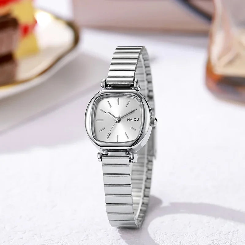 Fashion Women Watches Luxury Gold Colors Watch Ladies Steel Strap Quartz Wristwatch Clock Relogio Feminino Reloj Mujer