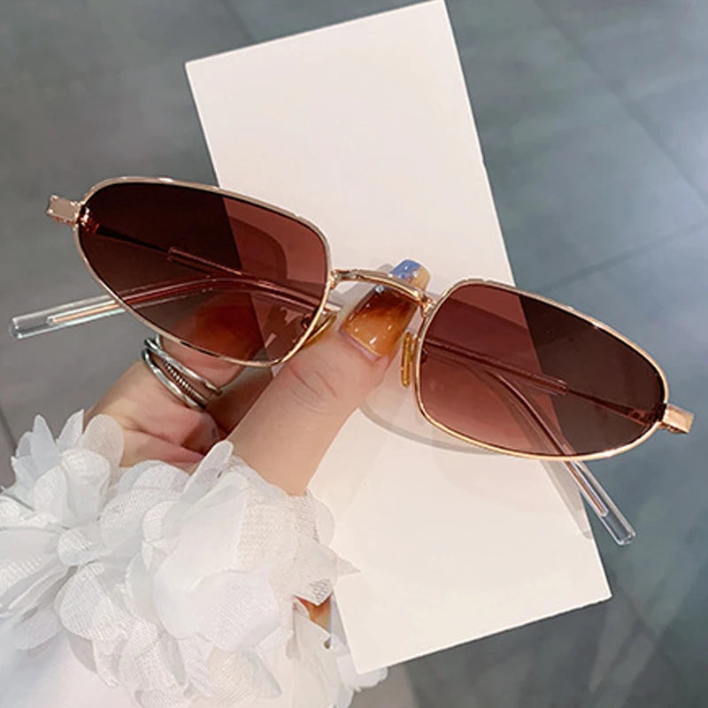 JNPCXI New Quality Ins Popular Fashion Cat Eye Women Sunglasses Shades UV400 Black Retro Candy Color Men Sun Glasses