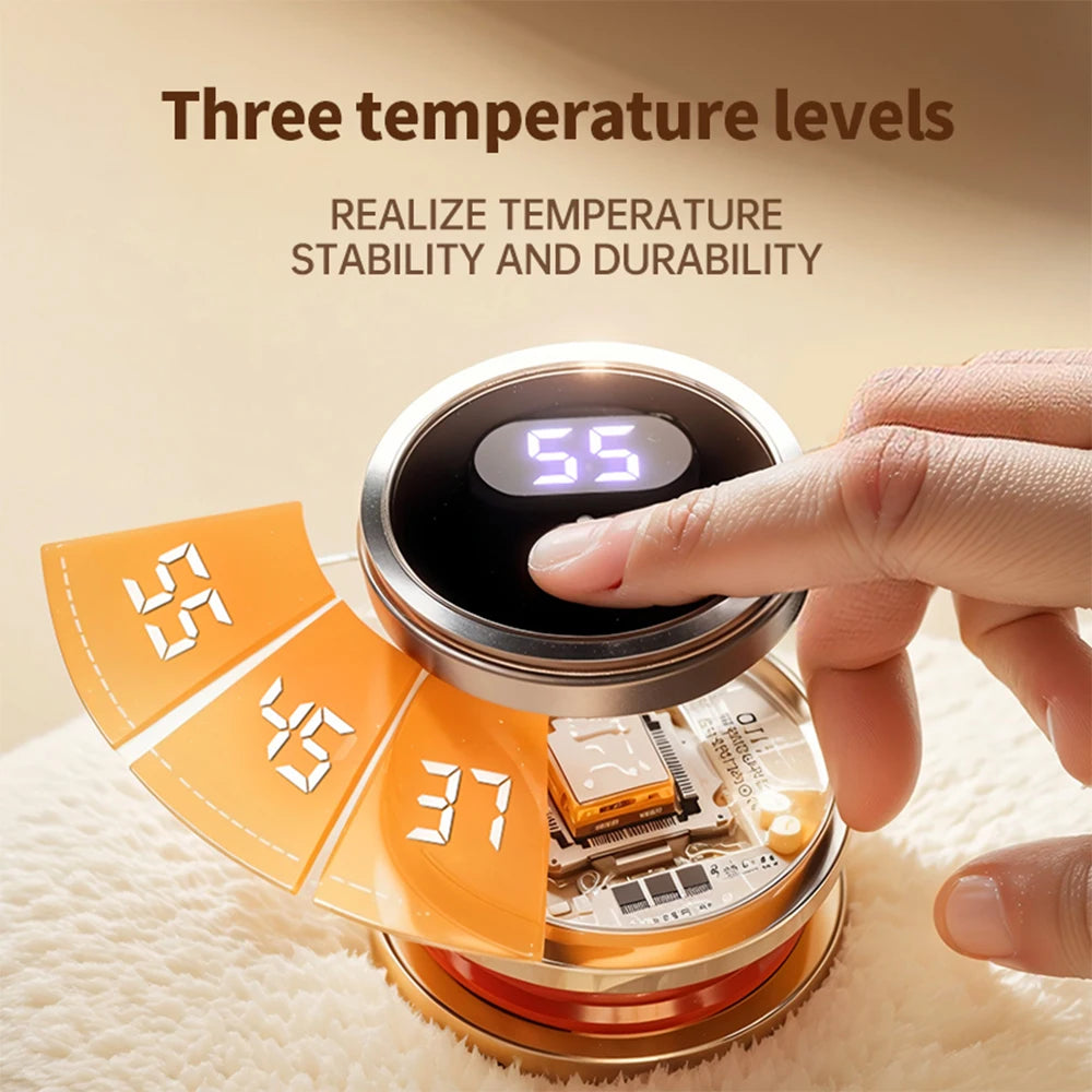 37°C/45°C/55°C 3 Levels Hand Warmer USB 5V Electric Graphene Heating Pad Portable Warm Hands Heater Pad Electric Seat Warmer Mat